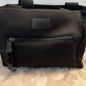 Black Dagne Dover Diaper Tote Wade (Small)